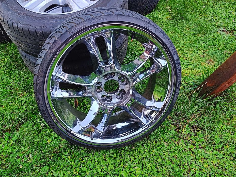 Alufelgi 5x120 5x112 235/30/20 BMW 3 5 VW T6 Audi Insignia Chromowane