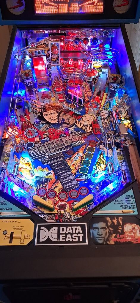 Flipper fliper ponball LETHAL WEAPON 3