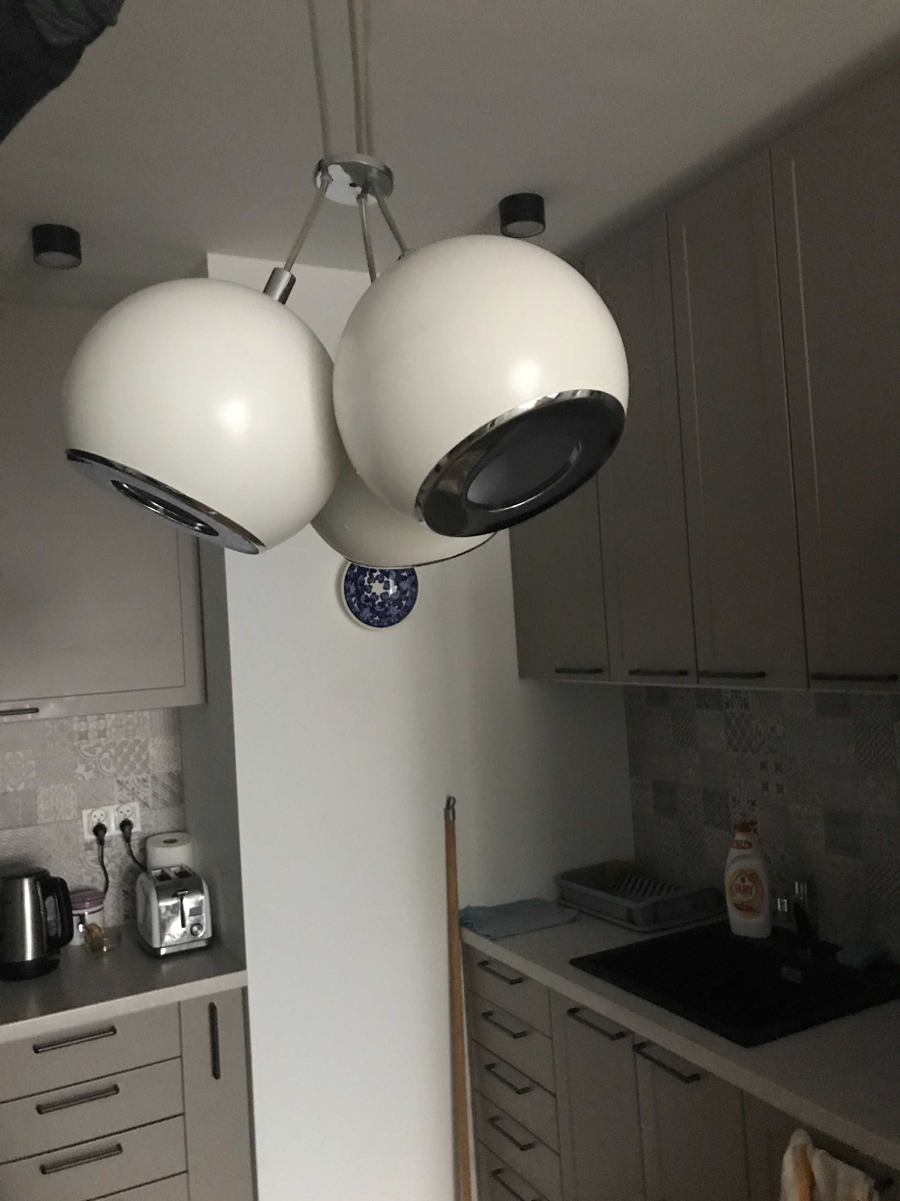 Lampa wisząca, potrójna 3 kule