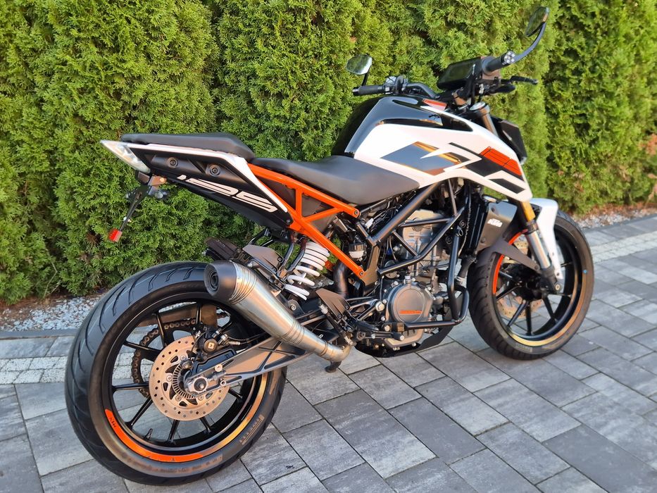 KTM DUKE 125 ABS LIFT 2019 Wydech Radical Kat B a1