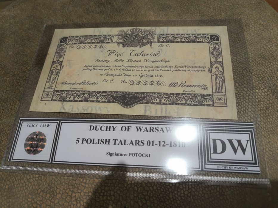 Sprzedam 5 talarów jako kopia