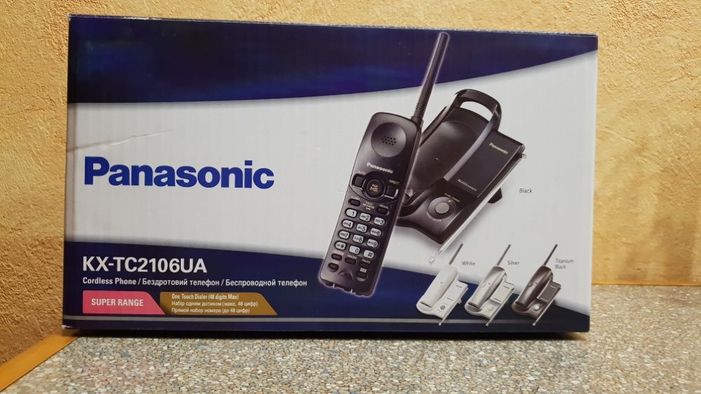 Телефон(радио телефон) Panasonic KX-TC2106UA