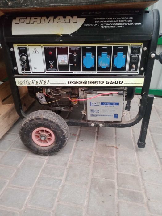 Генератор Бензиновый Firman FPG E7800E2 5,5 кВт