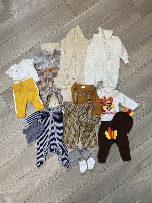 Набір одягу на хлопчика 0-3 міс