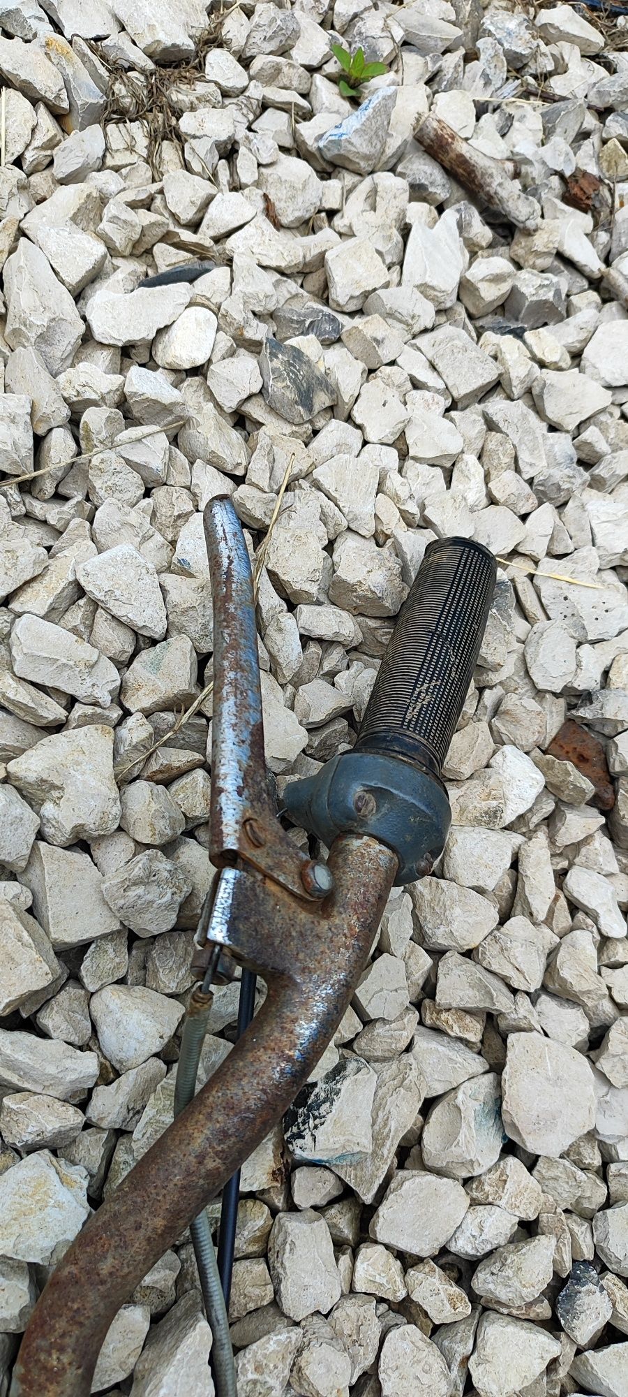 Kierownica WSK 125 m06 z Zetką z1 z2 manetki klamka matka kierownik wf