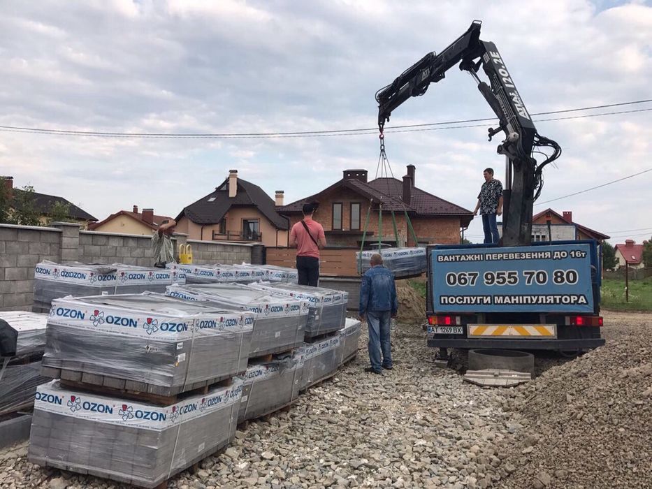 Кран-Маніпулятор 12т