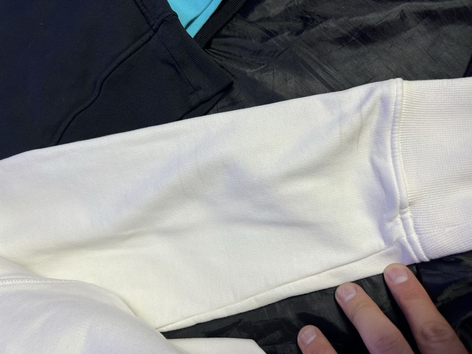 Білосніжний Світшот від Stone Island оригінал кофта