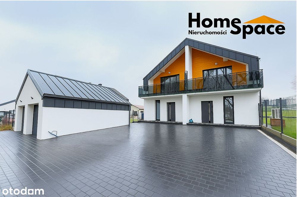 Wyjątkowy bliźniak z garażem - Nowoczesne osiedle