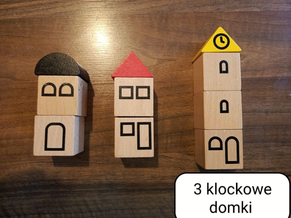 Kolejka drewniane tory zestaw RAILWAY Lidl plus dwa zestawy LILLABO