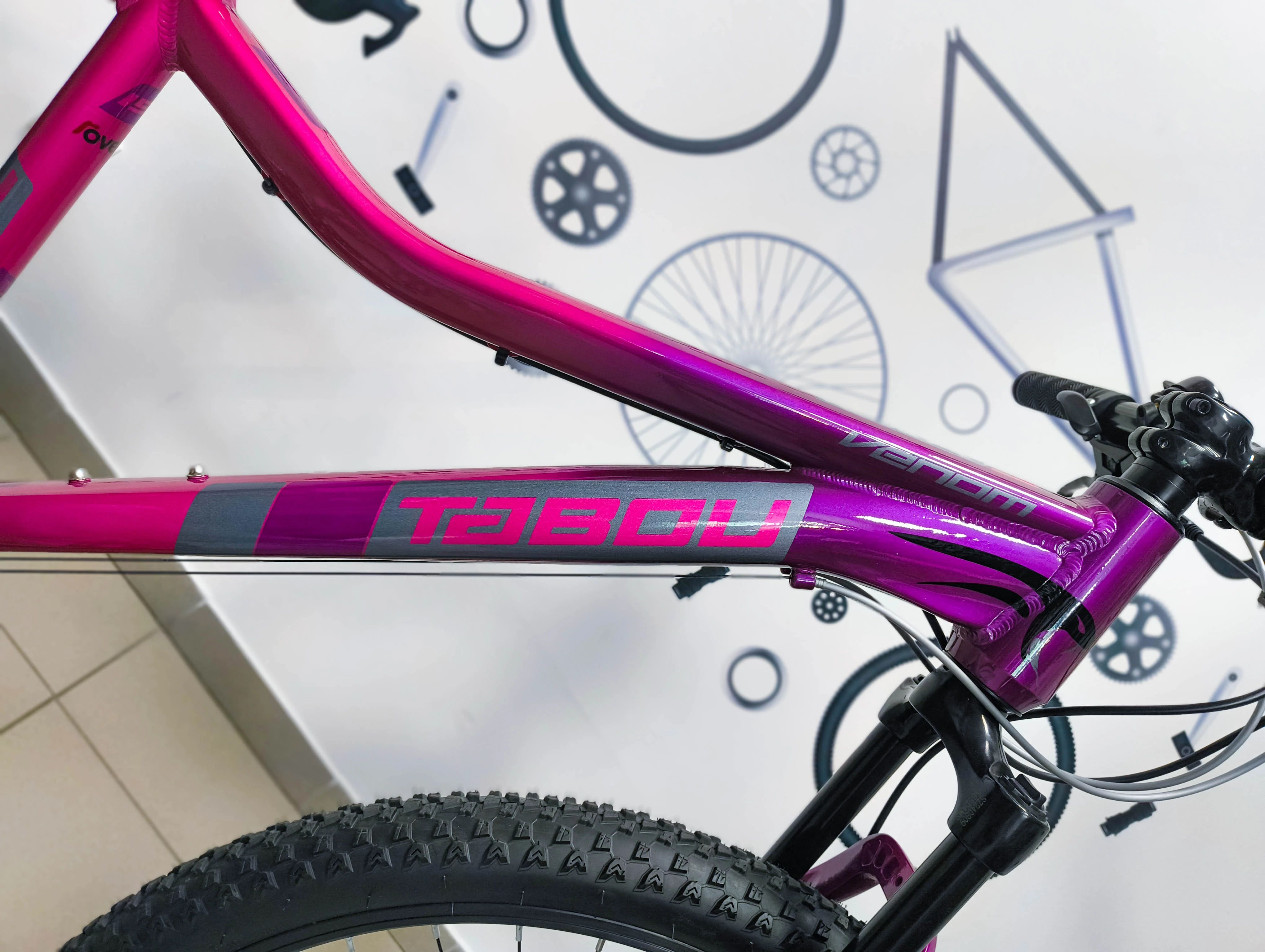 Rower Tabou 27.5 Venom 4.0W pink/purple