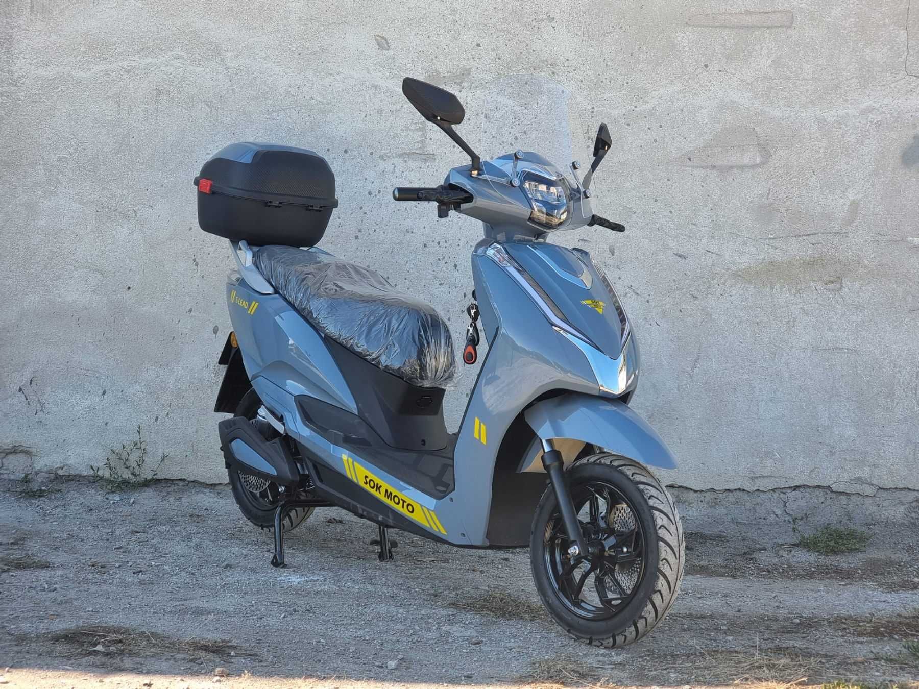 Електроскутер SOKMOTO E-LEAD 2000W 72V32A