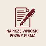 Wnioski pisma pozwy