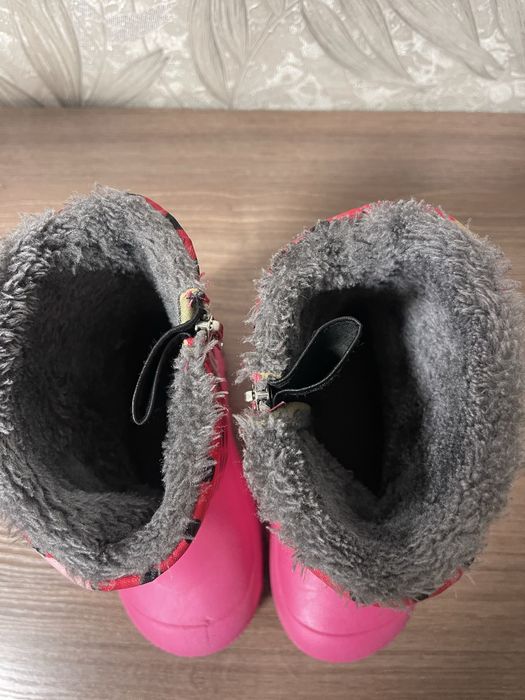 Гумові чобітки з утепленням