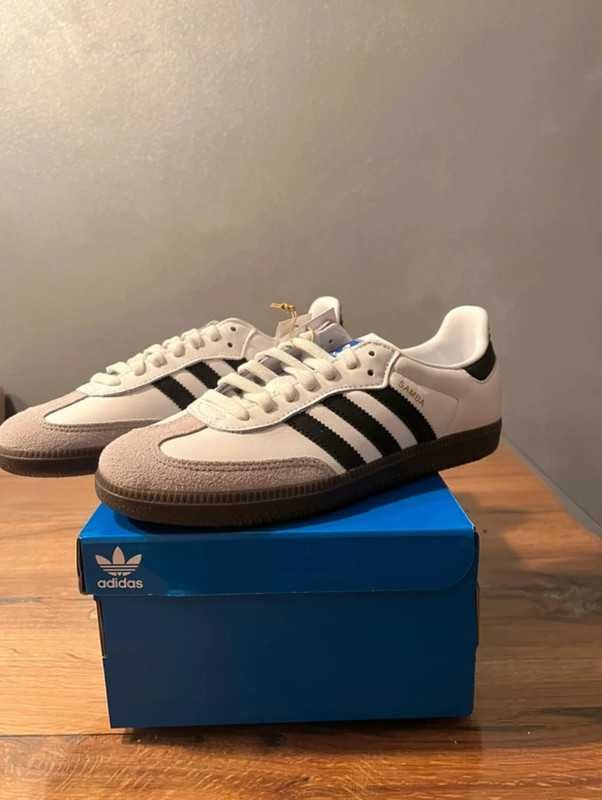 *NoweAdidas_Samba_OG_CloudWhite_CoreBlack*Moda.40.5