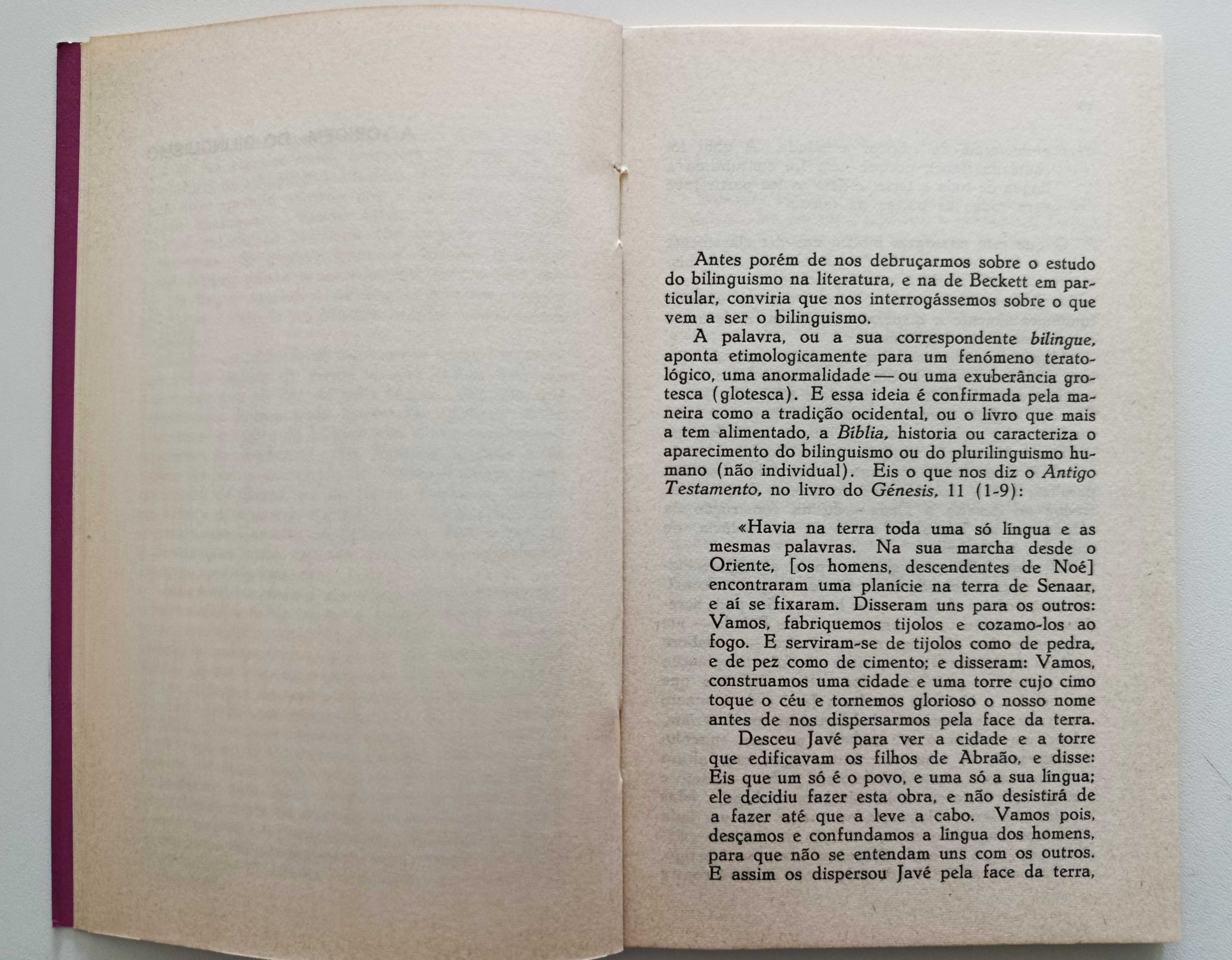 Arnaldo Saraiva | Bilinguismo e Literatura