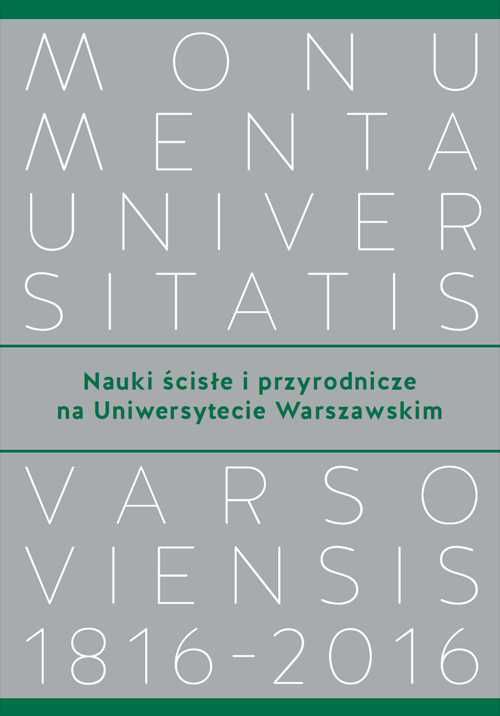 Wróblewski "Nauki ścisłe i przyrodnicze na Uniwersytecie Warszawskim"
