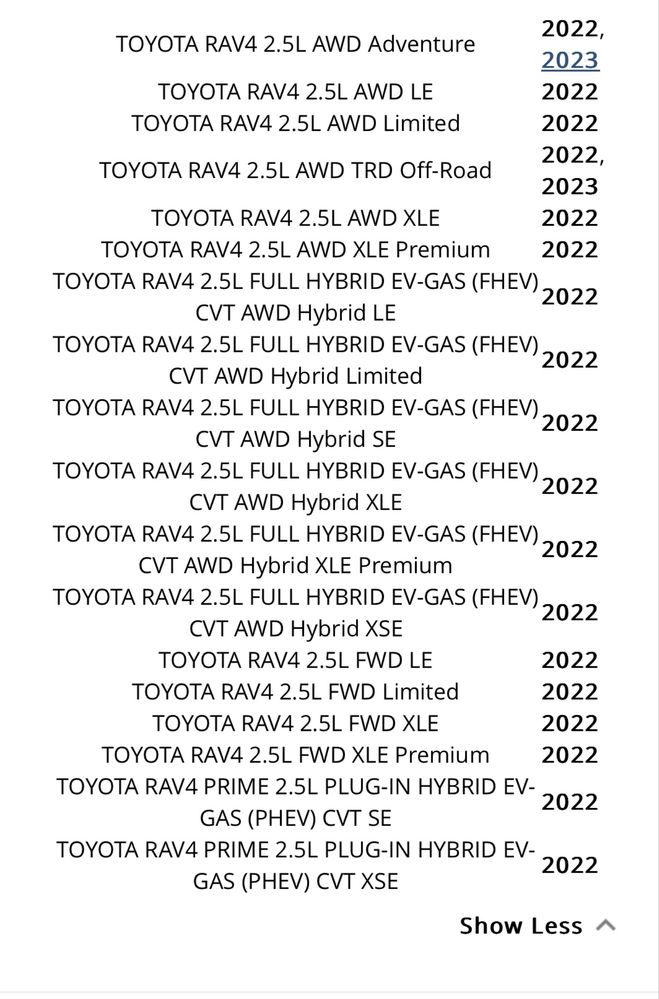 Оригінал! Дістронік Toyota rav4 USA 2022 2023 2024