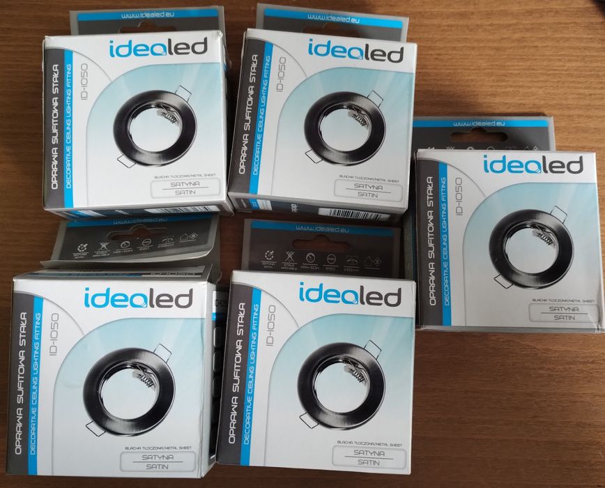 Oprawki do halogenów