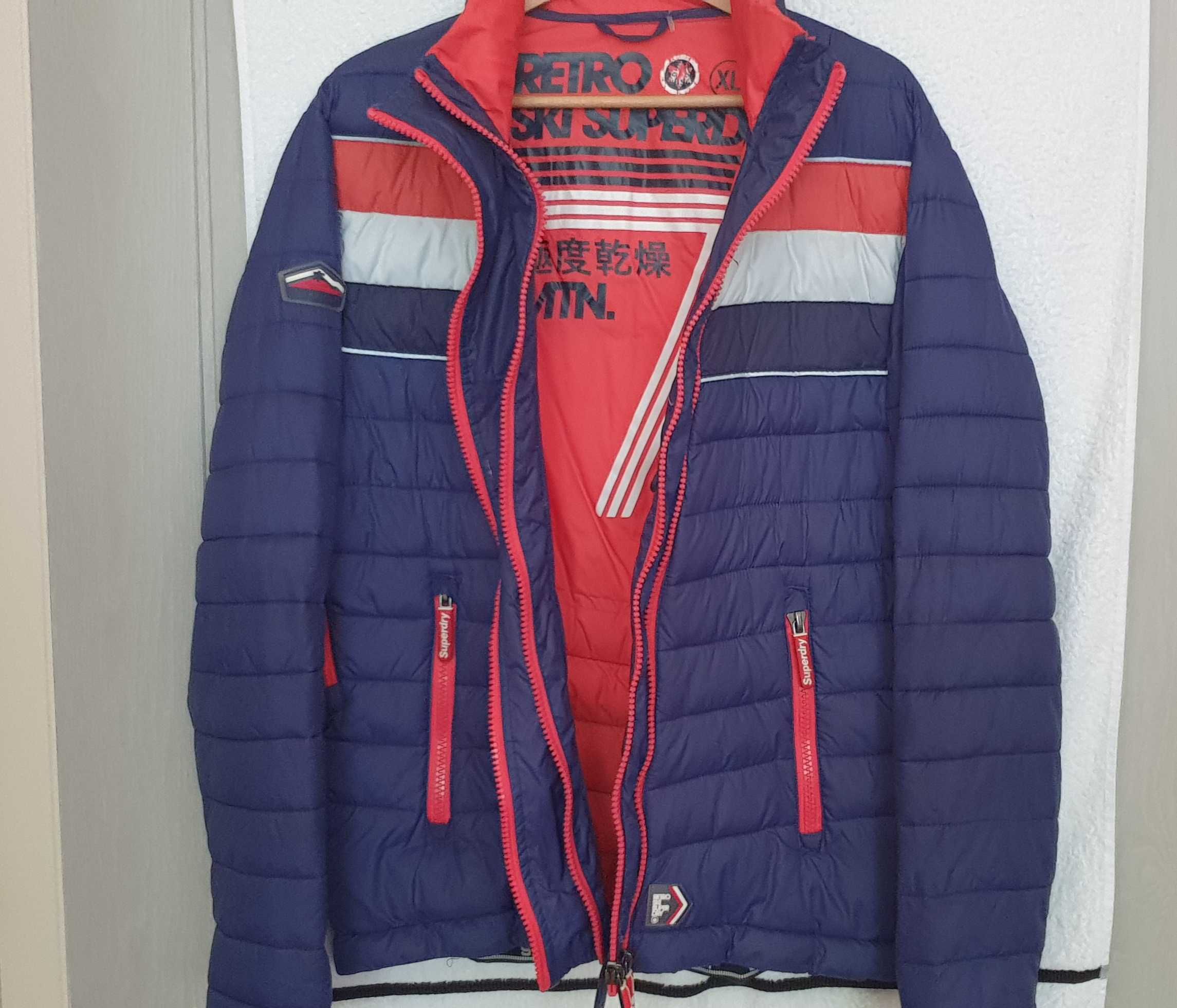 Oryginalna męska kurtka SuperDry Retro Ski rozm.XL