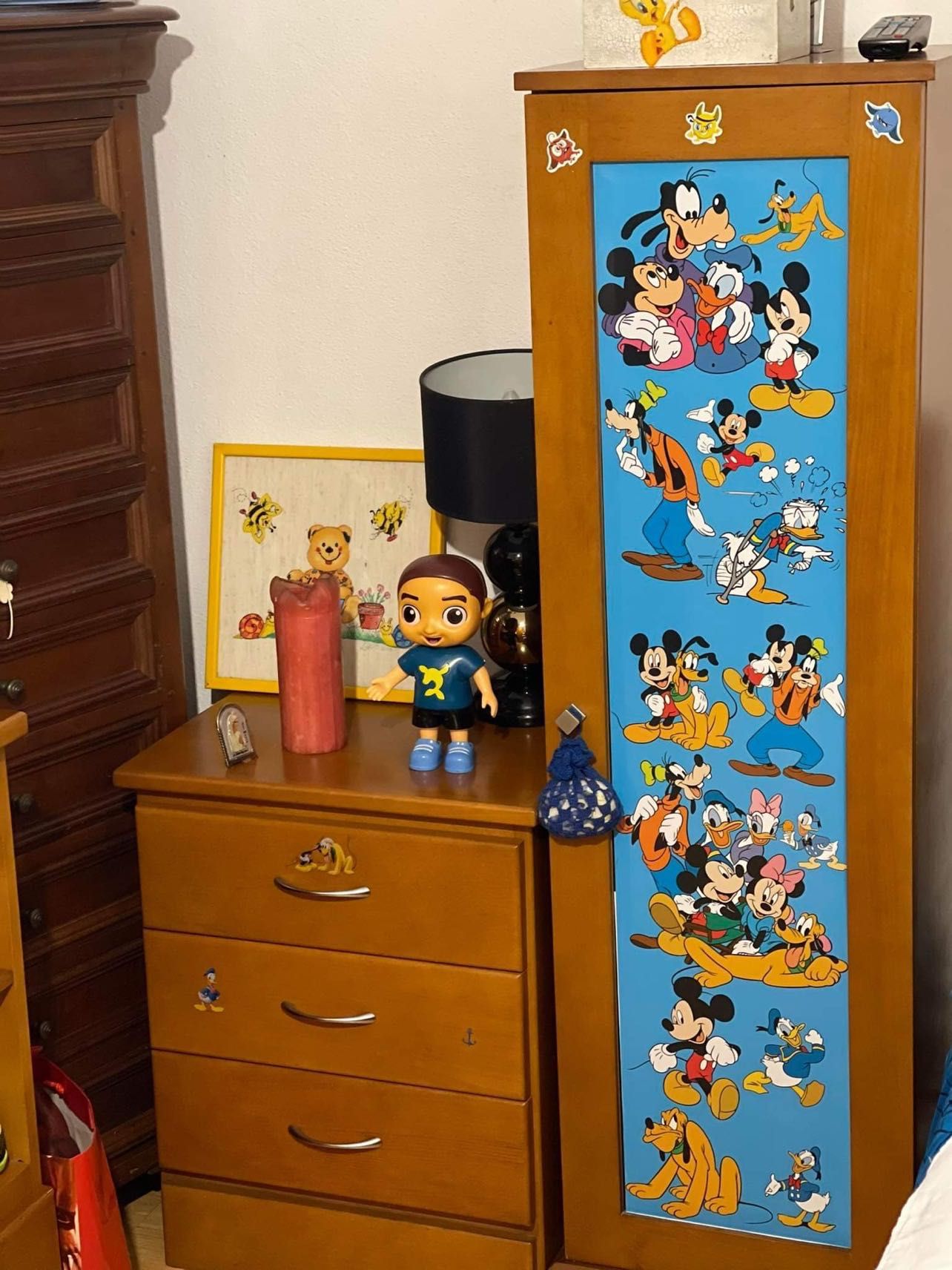 Quarto completo com têxteis oferta