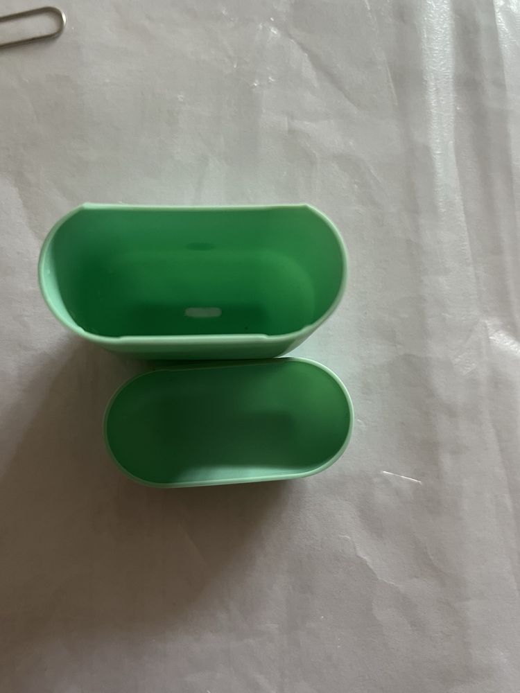 Футляр для навушників AirPods 1/2 Slim Колір: салатовий