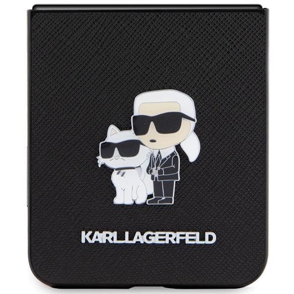 Etui ochronne Karl Lagerfeld dla Samsung Galaxy Z Flip 5 - Czarny