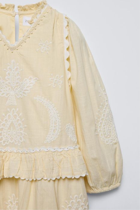 Вишиванка вишита сукна вишите плаття платье сарафан Zara 134