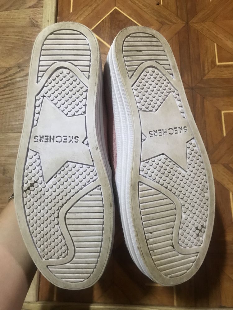 Мокасини skecher рожеві