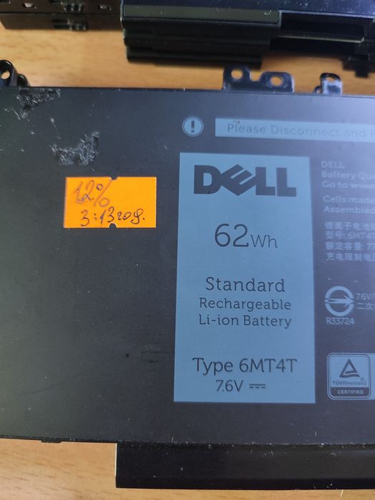 Батарея АКБ Dell GJKNX, 6MT4T 5480,5580, 5470