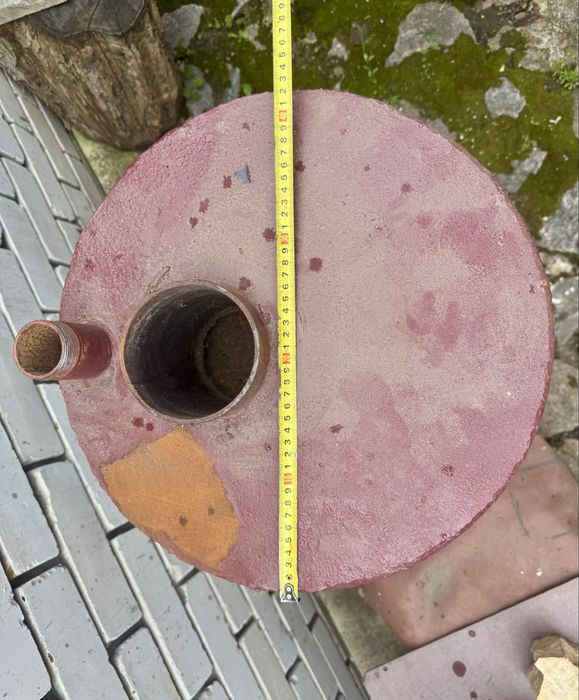 Саморобний металевий котел на дрова