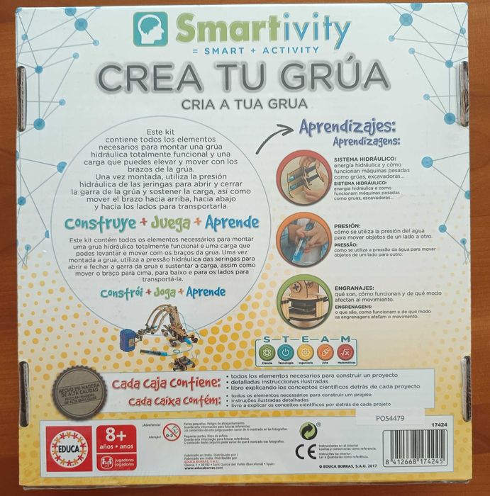 Cria a tua grua - Educa