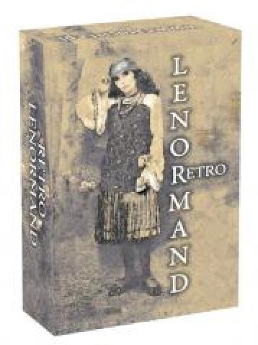 Retro Lenormand KOS pudełko,68x103 mm