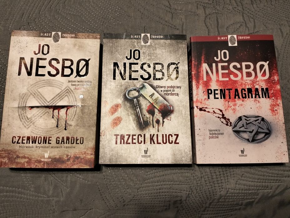 Jo Nesbø - Czerwone gardło, Trzeci klucz i Pentagram