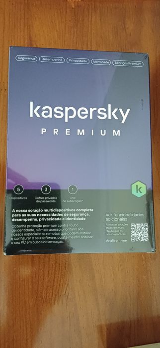 Kaspersky Premium 5 dispositivos 1 ano