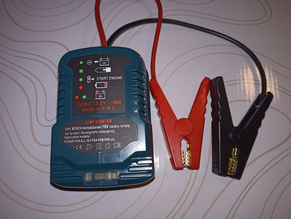 Пусковое устройство (jump starter) для автомобиля,
