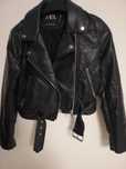 ramoneska zara xs s 34 36 czarna biker zara 34 xs