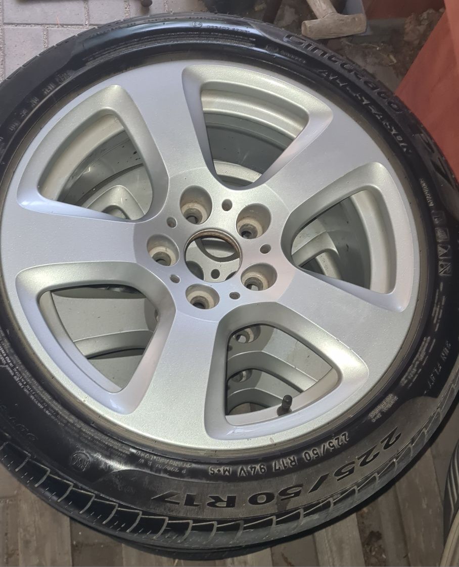 Alufelgi BMW 7 1/2J x 17 EY2+ z oponami