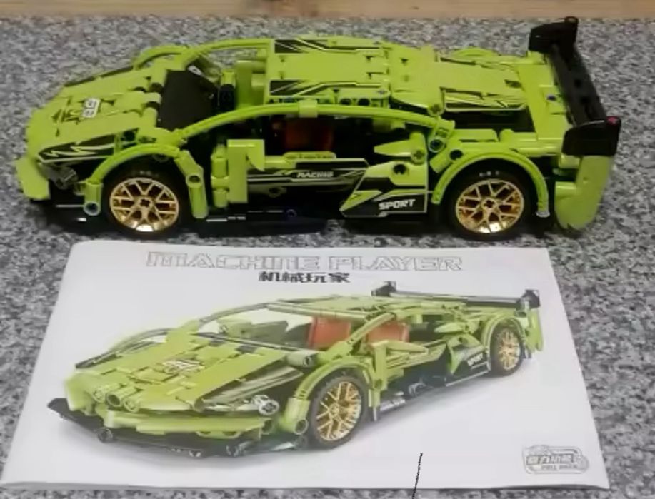 Конструктор Lego Technic  Lambordghini чудової якості!452 деталі !