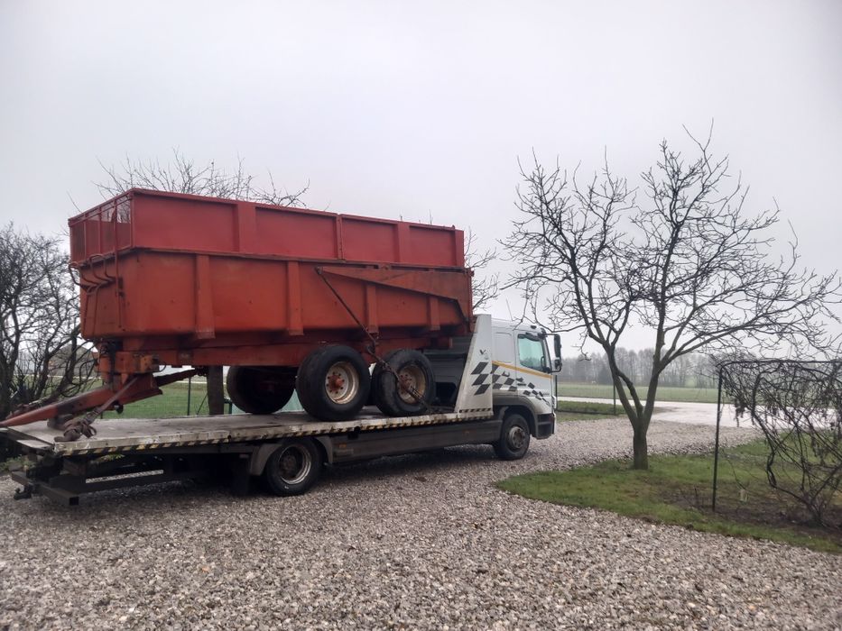 Transport Maszyn Rolniczych Budowlanych Pomoc drogowa