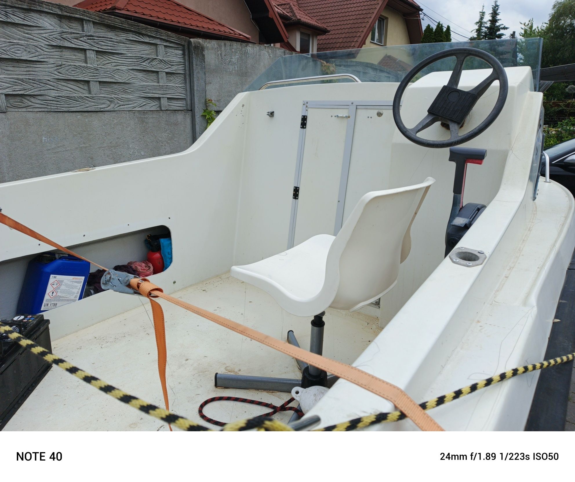 Motorówka 440 cm esturgeon 25 km WAWA