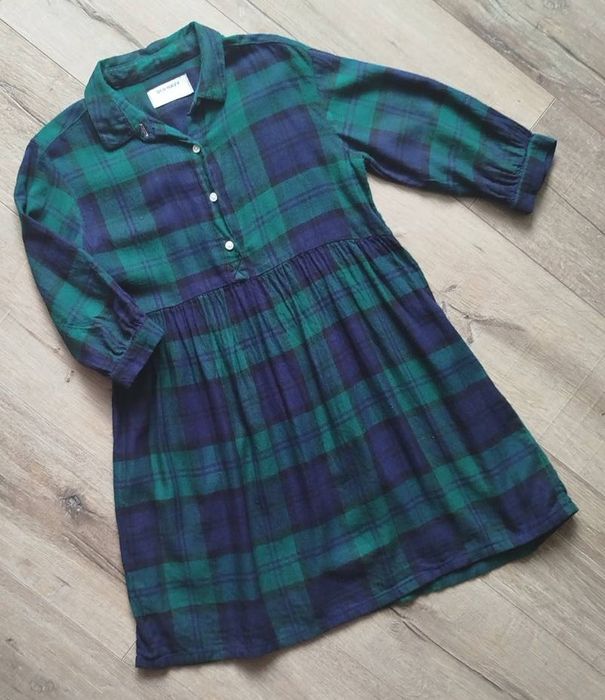 Сукня сорочка в клітинку OLDNAVY розмір 10-12