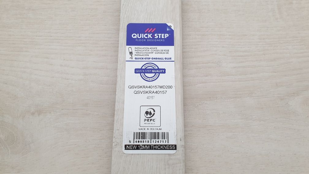 Listwa przypodłogowa Quick-Step MDF Balance 40157 jasny dąb aksamitny