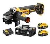 Szlifierka Kątowa Akumulatorowa 125 Mm Xr 2*5,0Ah Dewalt Dw Dcg405P2