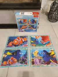 Puzzle Trefl Gdzie jest Dory Nemo 4 in 1