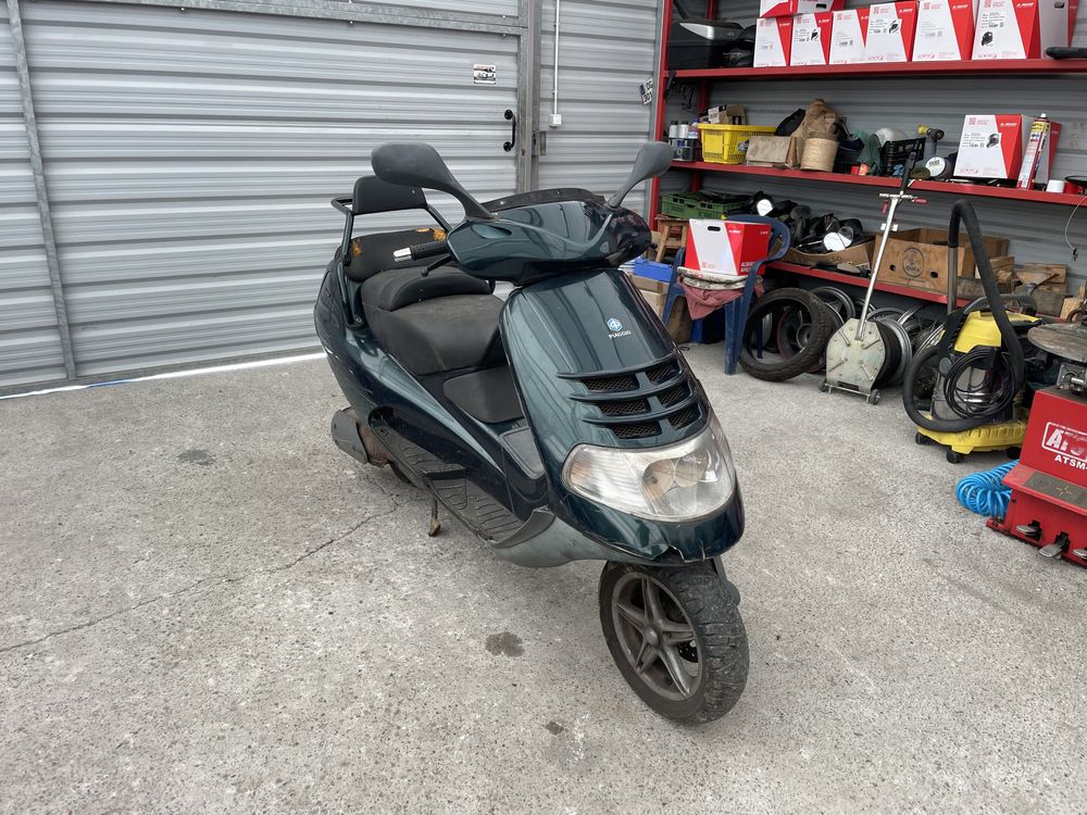 Piaggio Hexagon 125 nie odpala uszkodzony