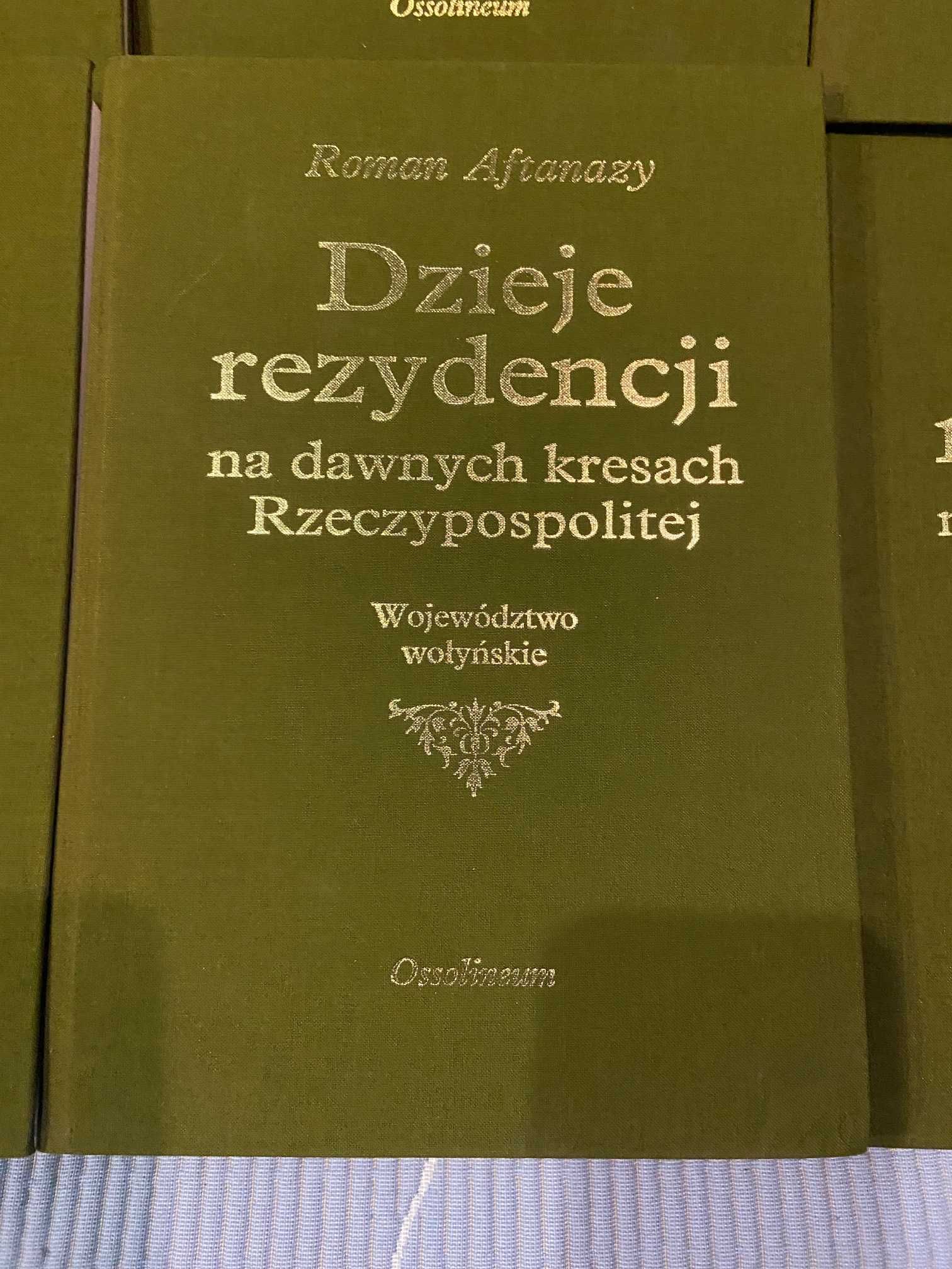Dzieje rezydencji na dawnych Kresach Rzeczpospolitej,  1-7  Aftanazy R