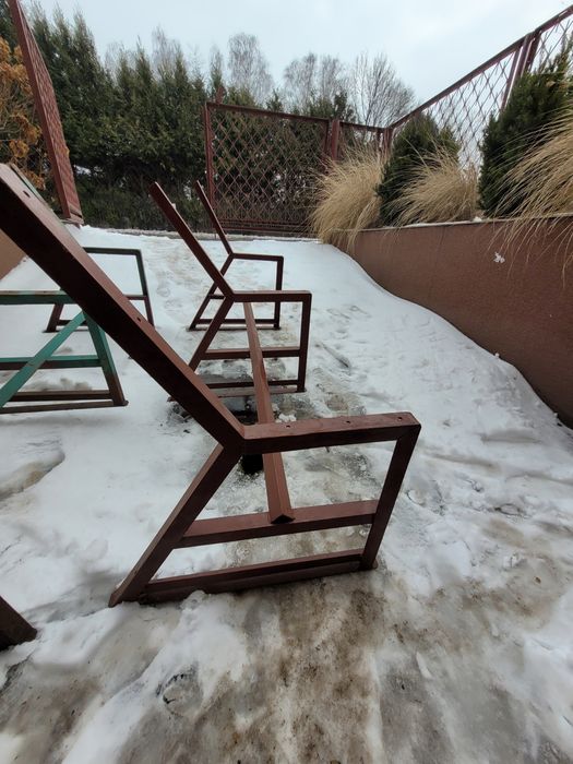 Ławka ogrodowa - nogi / stelaż .