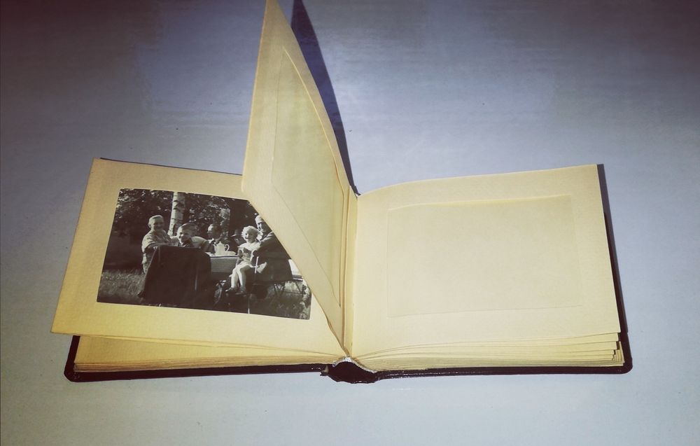 Album na zdjęcia 12x9 cm lata 50