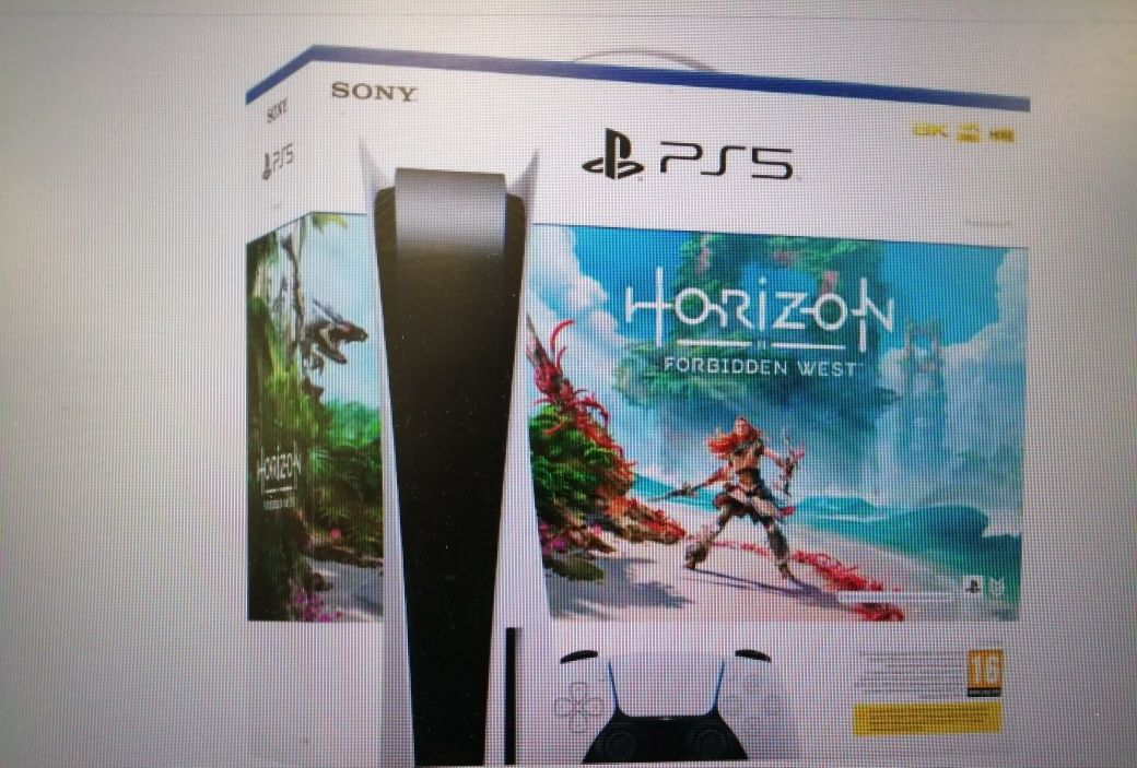 Новая Sony PlayStation 5 Blu Ray с  игрой Horizon