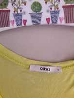 OASIS lekka bluzka/top limonka neon r M/L i 38/40 lub zestaw